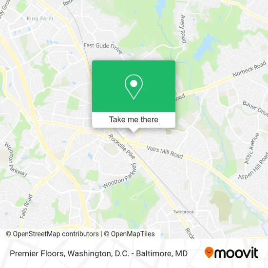 Premier Floors map