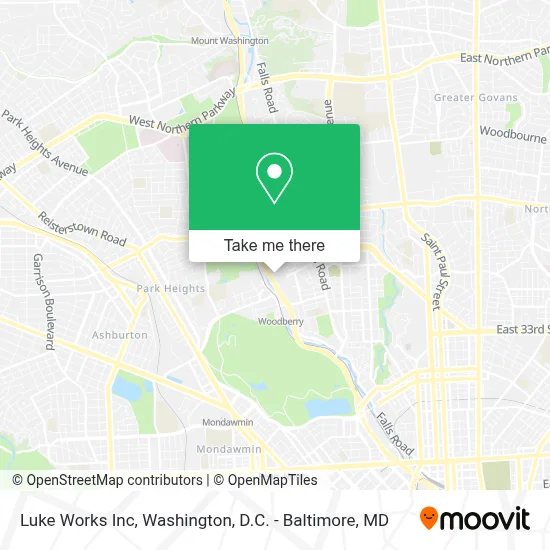 Luke Works Inc map