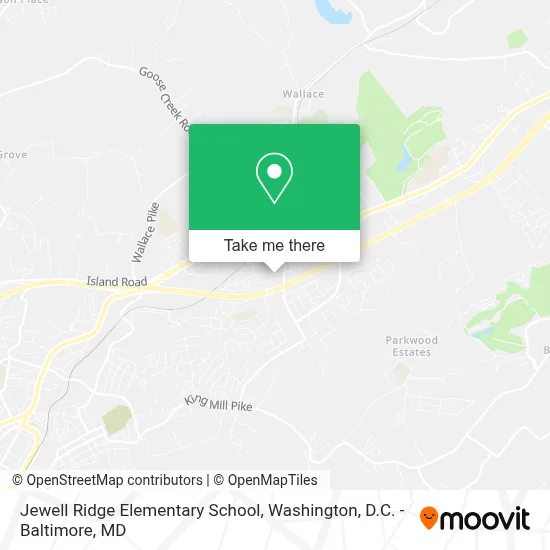 Jewell Ridge Elementary School map