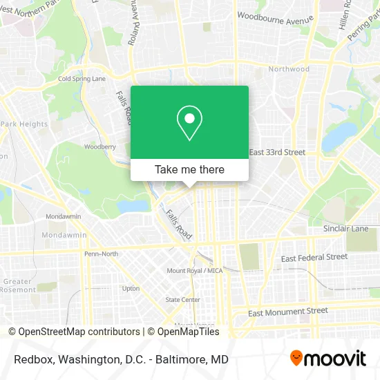 Redbox map