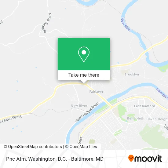 Pnc Atm map