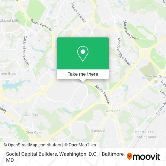 Social Capital Builders map
