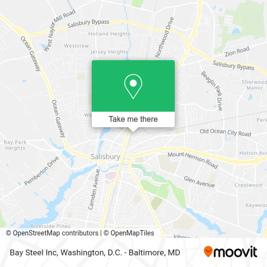 Bay Steel Inc map