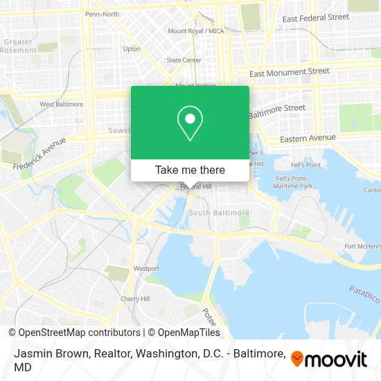 Jasmin Brown, Realtor map