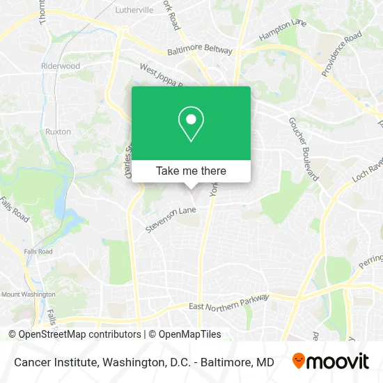 Cancer Institute map
