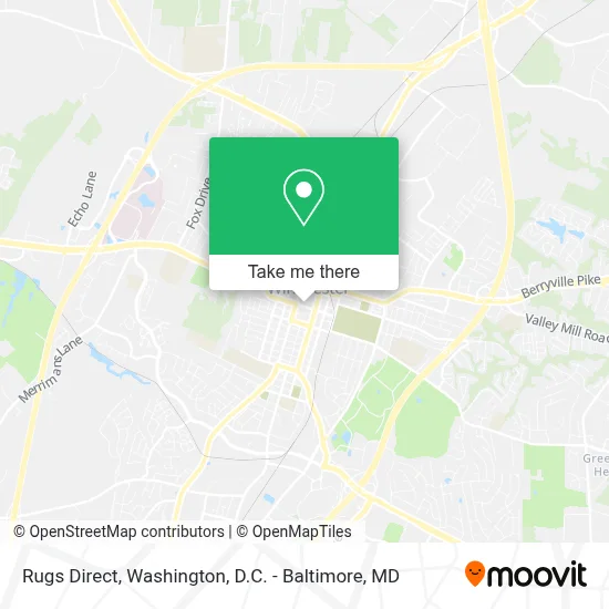 Rugs Direct map