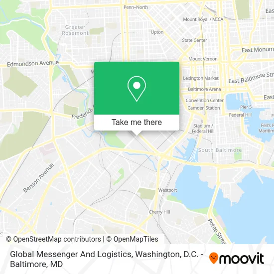 Global Messenger And Logistics map