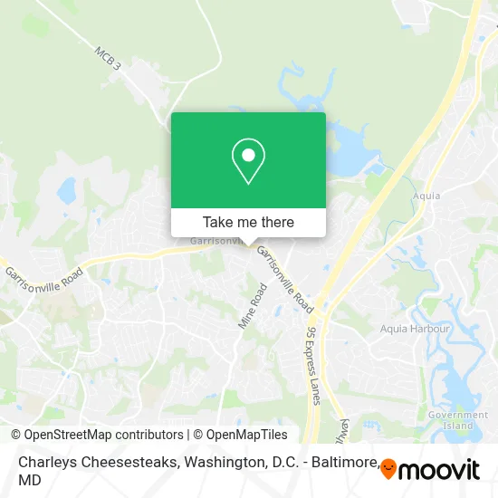 Charleys Cheesesteaks map