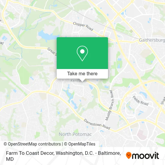 Farm To Coast Decor map
