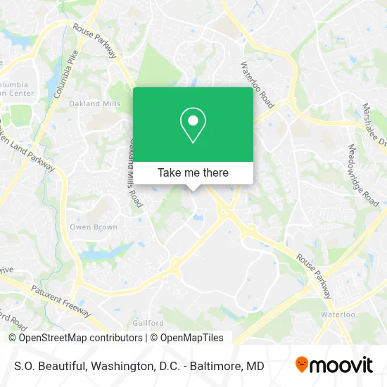 S.O. Beautiful map