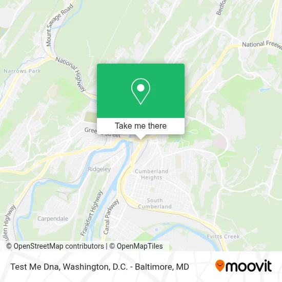 Test Me Dna map