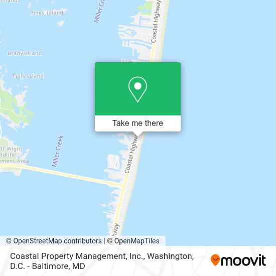Coastal Property Management, Inc. map