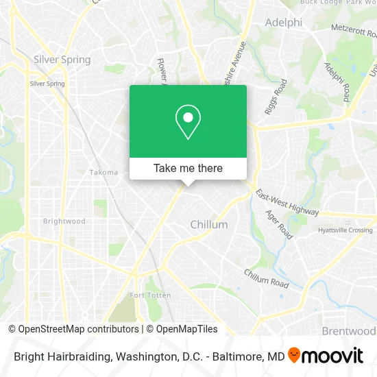Bright Hairbraiding map