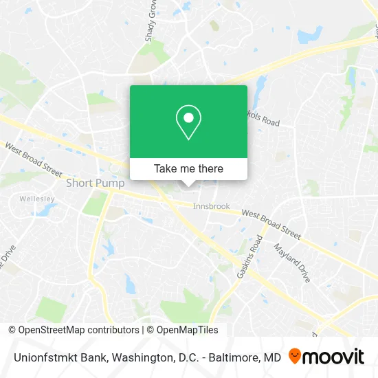 Unionfstmkt Bank map