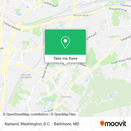 Nailand map