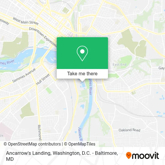 Ancarrow's Landing map