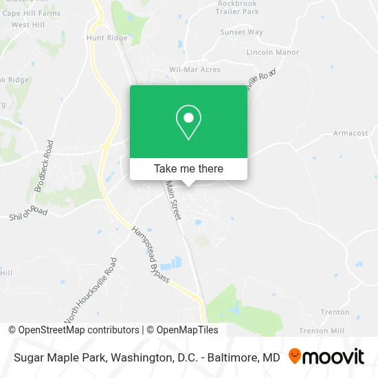Sugar Maple Park map