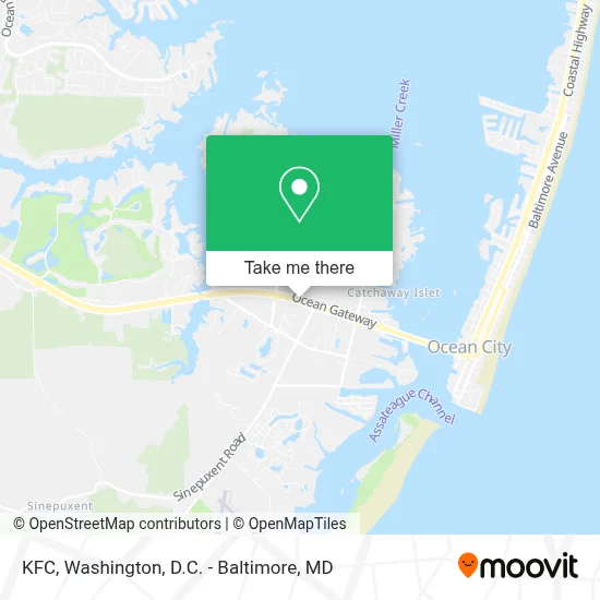 Kfc map