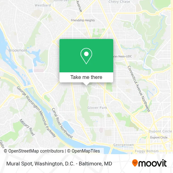Mural Spot map