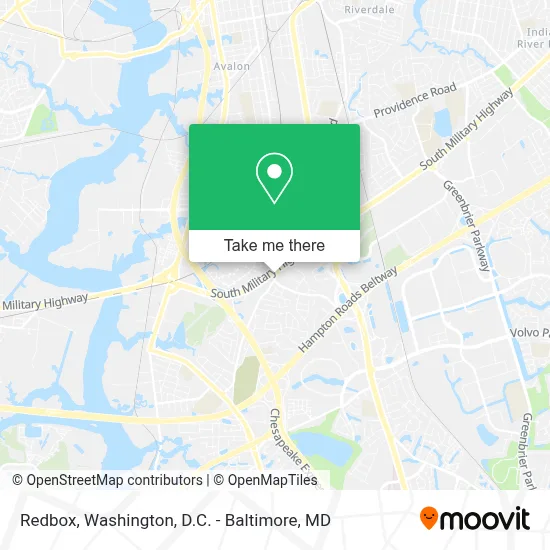 Redbox map