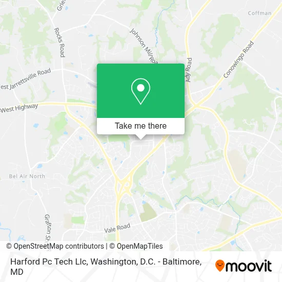 Harford Pc Tech Llc map