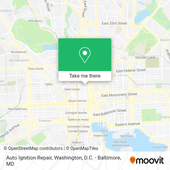 Auto Ignition Repair map