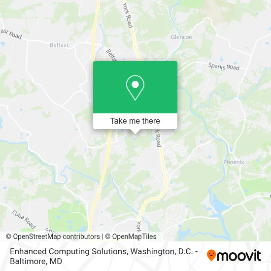 Enhanced Computing Solutions map