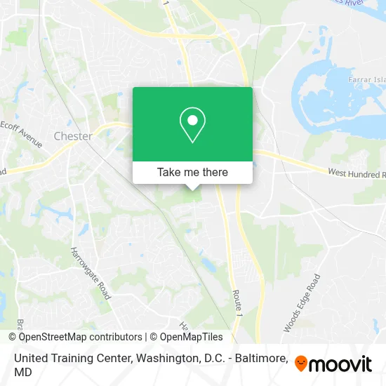 United Training Center map