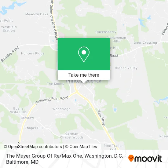 The Mayer Group Of Re/Max One map