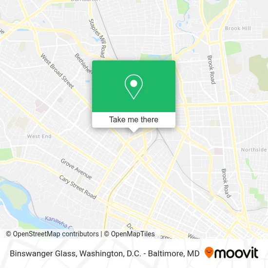 Binswanger Glass map