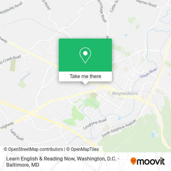 Learn English & Reading Now map