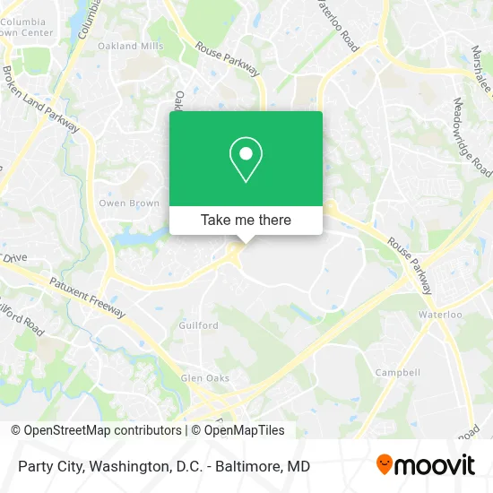 Party City map