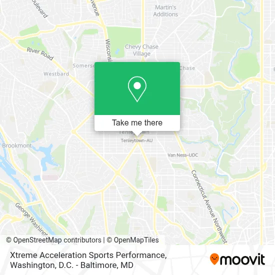 Xtreme Acceleration Sports Performance map