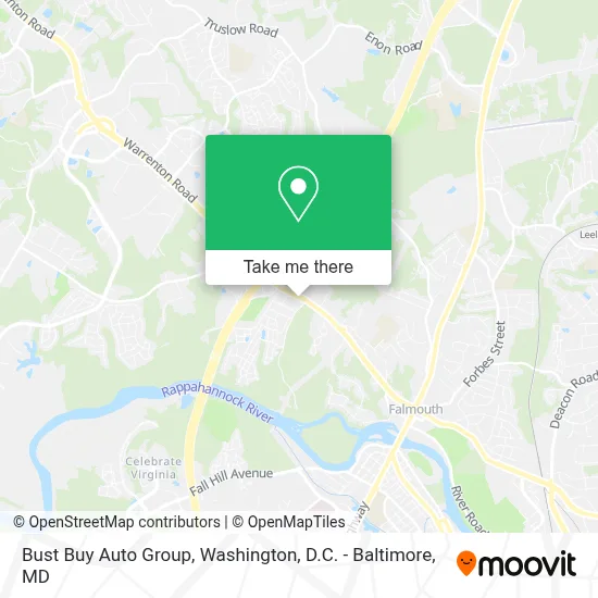 Bust Buy Auto Group map