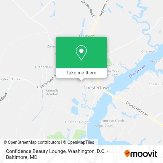 Confidence Beauty Lounge map