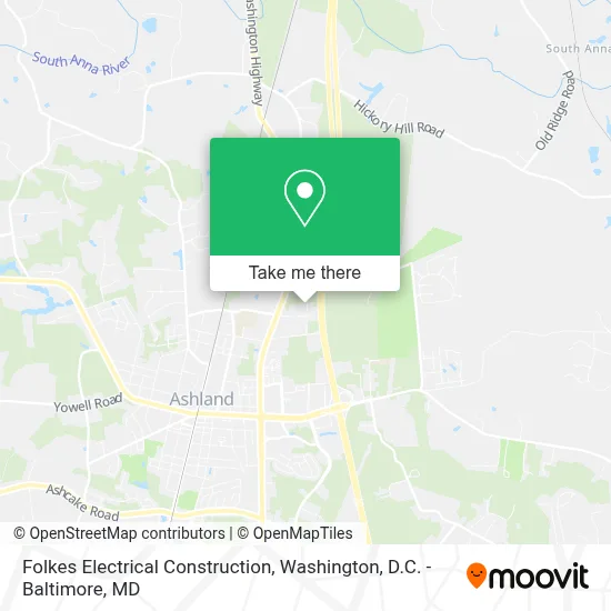 Folkes Electrical Construction map