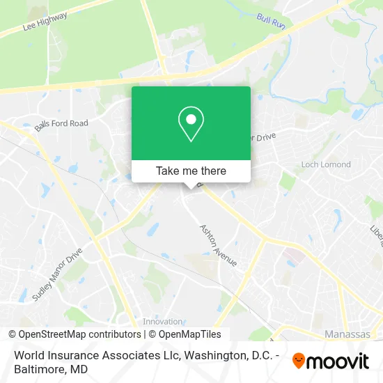 World Insurance Associates Llc map