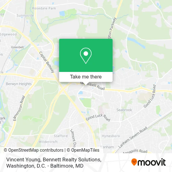 Vincent Young, Bennett Realty Solutions map