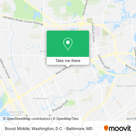 Boost Mobile map