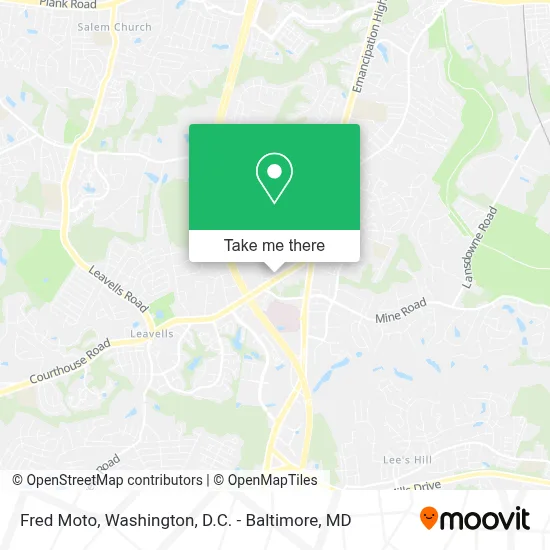 Fred Moto map