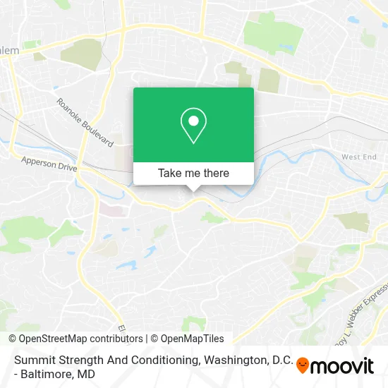 Summit Strength And Conditioning map