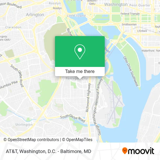 At&T map