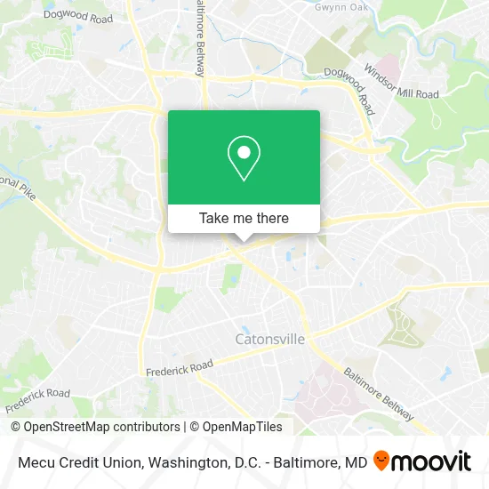 Mecu Credit Union map