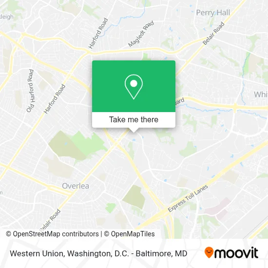Western Union map