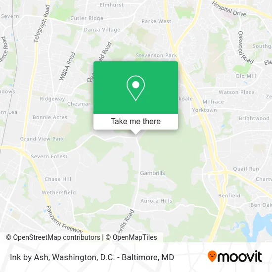 Ink by Ash map