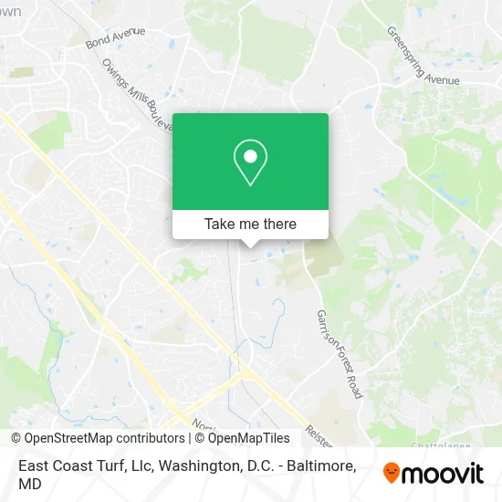 East Coast Turf, Llc map