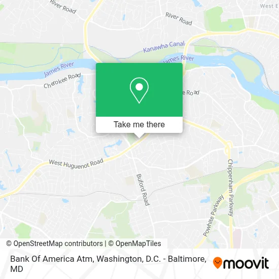 Bank Of America Atm map