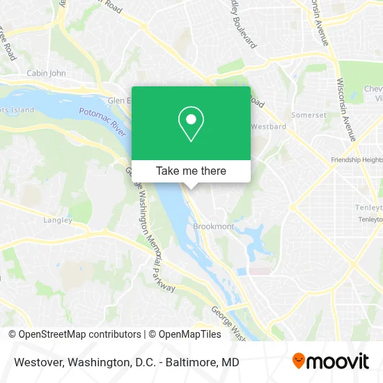 Westover map