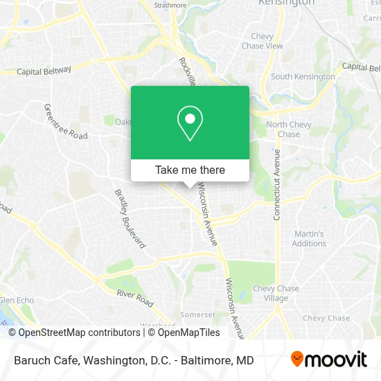 Baruch Cafe map