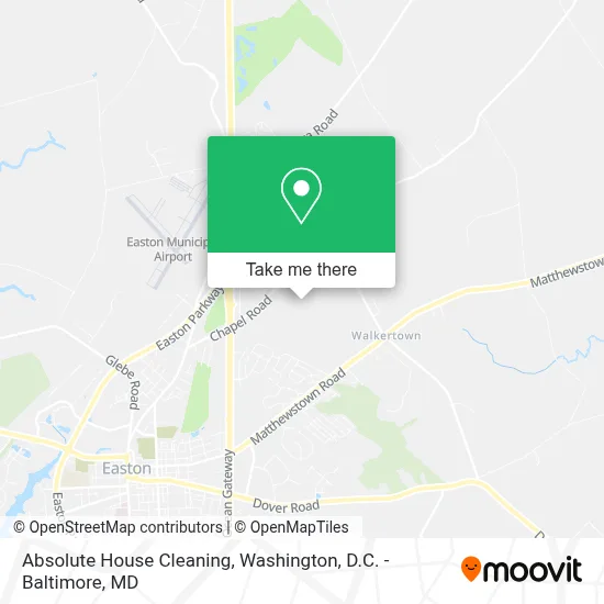 Absolute House Cleaning map